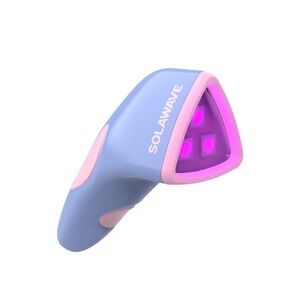 Solawave Bye Acne: 3 minute blue + red light acne treatment